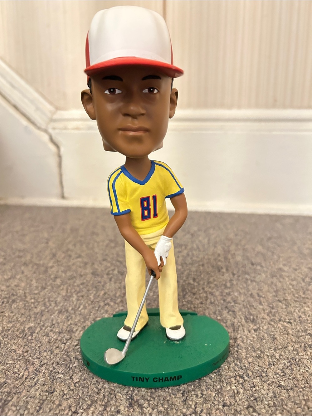 Tiger Woods Tiny Champ Quest Series Bobblehead 2002